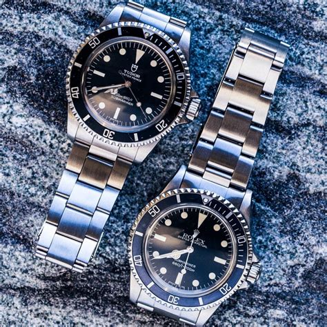 rolex tudor gold and stainless steel with rolex dail|tudor submariner vs rolex.